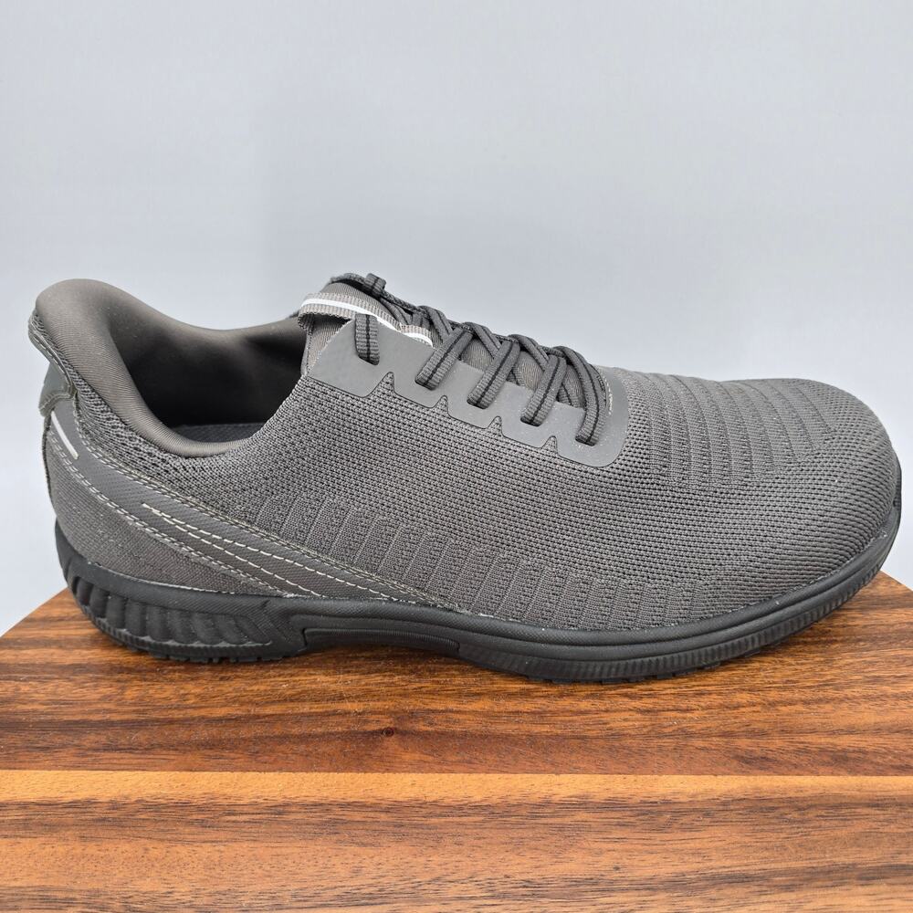 Orthofeet Yari Shoes Mens 12 EE Wide Gray Hands Free Orthopedic Walking Sneakers